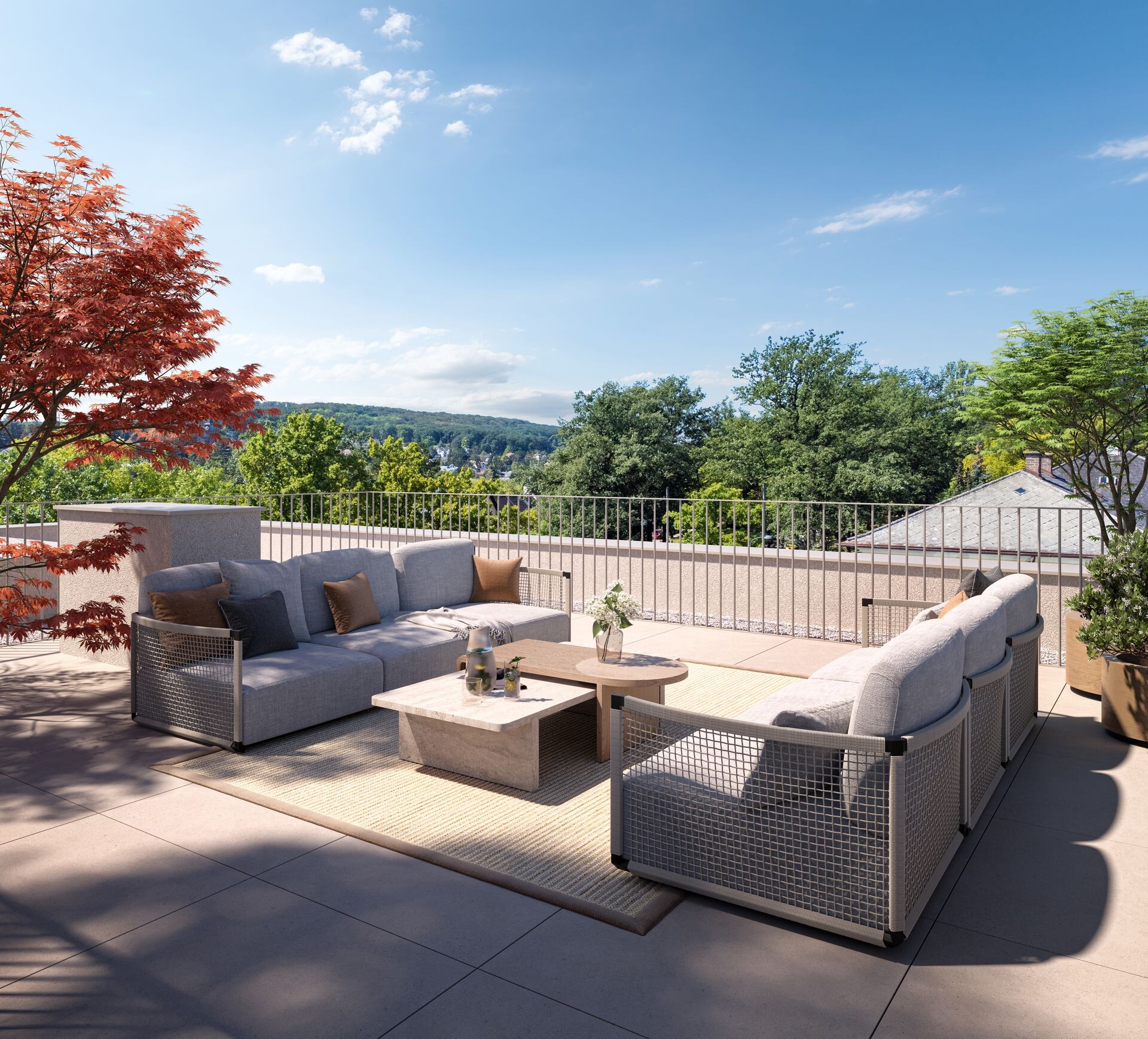 Dachterrasse von Top 3 von Jardin Hermes